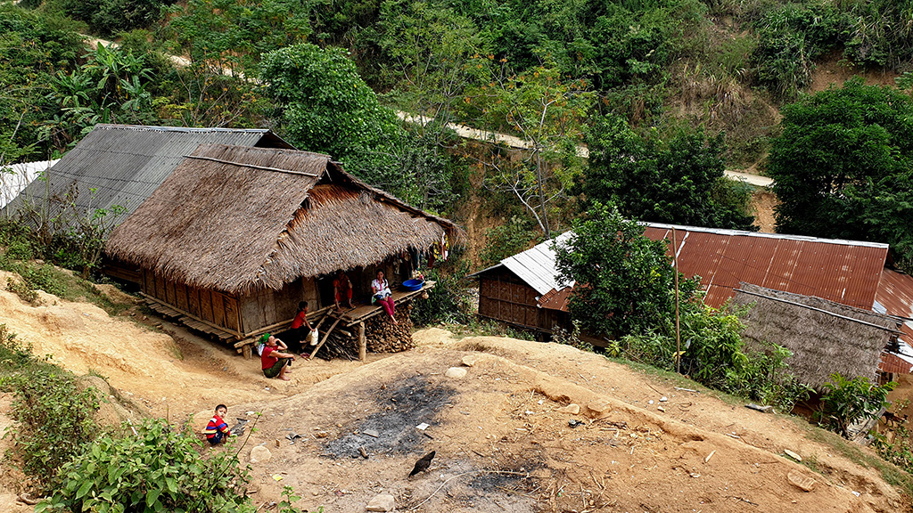 A corner of Cha Lan Village, the hotbed of Nghe An Province’s newborn trafficking issue, as captured in this photo in 2020. Photo: Quoc Nam / Tuoi Tre